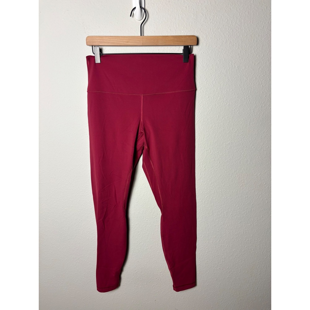 Lululemon Align High-Rise Pant 28 Pomegranate Red Leggings Size 10